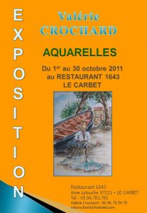 Prochainement exposition au Carbet - restaurant 1643 Prochainement exposition au Carbet - restaurant 1643